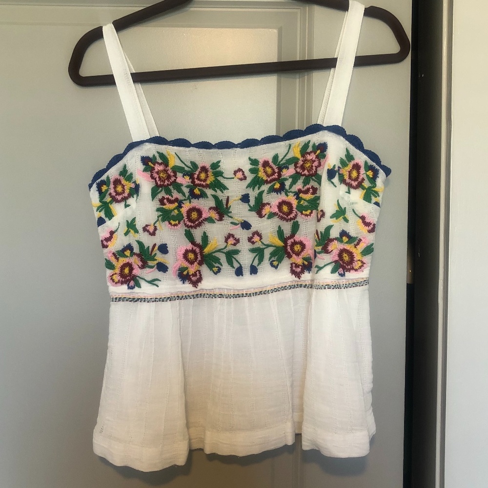 Anthropologie patterned top